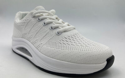 Elevate Your Style And Comfort: Sneakers Knitting Air Cushion Outsole Ladies Shoes